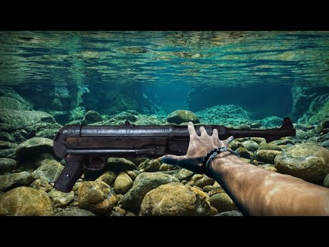 Видео: НАШЁЛ НЕМЕЦКОЕ ОРУЖИЕ НА ДНЕ РЕКИ !!!