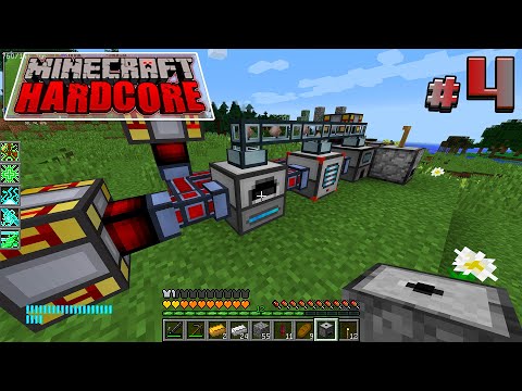 Видео: СУПЕР ХАРДКОР 2 Сезон #4 Скрафтили Первые МЕХАНИЗМЫ! Майнкрафт с Модами!
