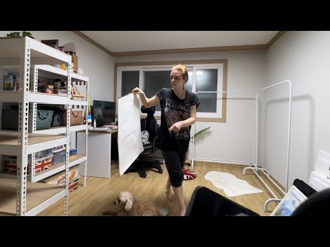 Видео: Южная Корея 🏠14 декабря/Вечер дома/Настя разбирается в квартире