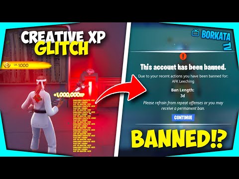 Видео: FORTNITE CREATIVE XP GLITCH-ОВЕТЕ СА BANNABLE