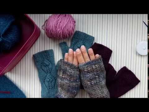 Видео: Митенки на magic loop. Часть 1