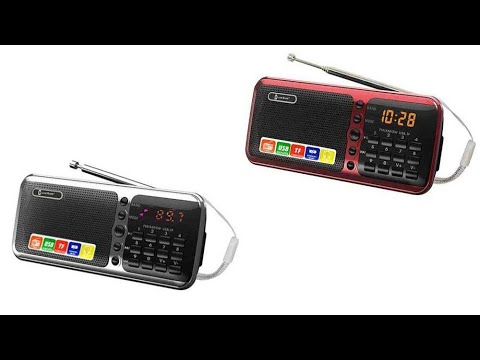 Видео: LUXEBASS A51 - обзор симпатичного радиоприёмника с USB и SD