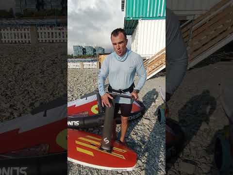Видео: Обзор гидофойла Slingshot One-Lock Flow от Антона @novowing