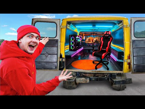 Видео: Сделали игровой клуб внутри монстр Буханки!