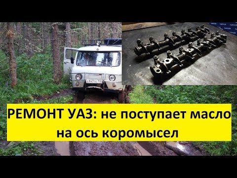 Видео: Ремонт УАЗ. Не поступает масло на ось коромысел. УМЗ - 417