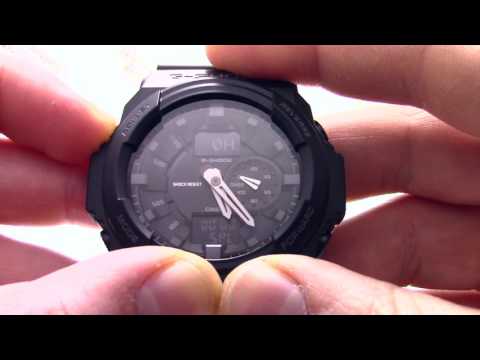 Видео: Часы Casio G-SHOCK GA-150-1A [GA-150-1AER] - Инструкция, как настроить от PresidentWatches.Ru