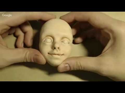 Видео: Наталья Филинова роспись лица куклы