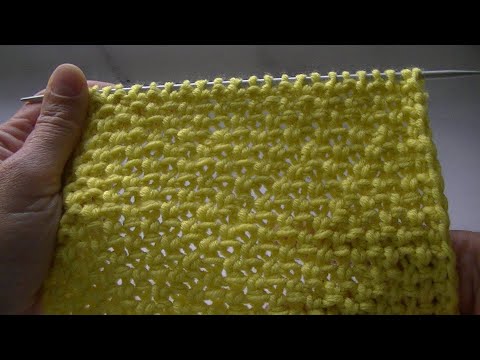 Видео: ВЯЖЕМ ФОНОВЫЙ УЗОР СПИЦАМИ.