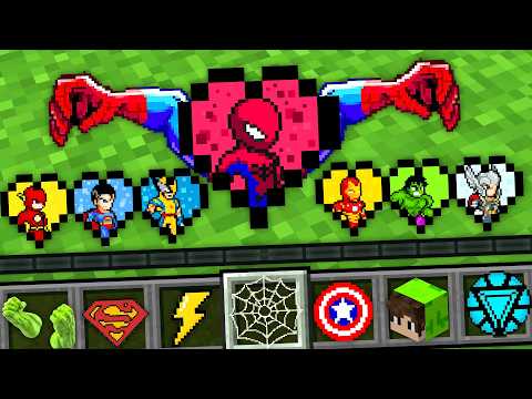 Видео: Майнкрафт, но c ЖИЗНЯМИ СУПЕР ГЕРОИ...