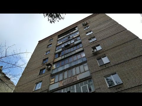 Видео: (Раритет) Лифт (Строммашина-1966 г.в), город Саратов, (г/п 350кг, 0,65 м/с), (лифт с новой станцией)