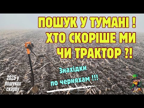 Видео: ПОШУК У ТУМАНІ ! ЗНАХІДКИ ПО ЧЕРНЯХАМ ! #2025 #metaldetecting #пошук #знахідки #metaldetecting