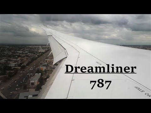 Видео: Посадка в Ташкенте (аэропорт «Ташкент»). Boeing 787 Dreamliner