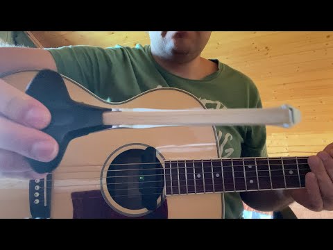 Видео: Демо звука: гитарный смычок — китайская копия Pickaso Bow