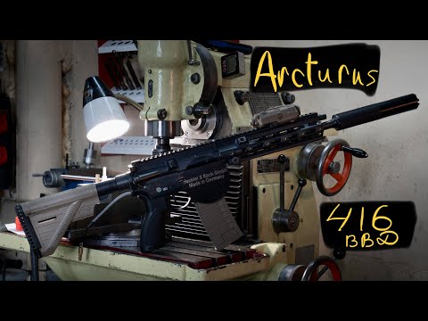 Видео: ПРО ARCTURUS HK416 — АЛЬТЕРНАТИВА VFC ? ПОД СБОРКУ ВВД