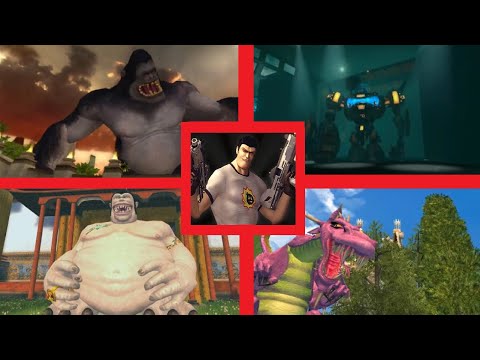 Видео: Serious Sam 2 - Все боссы (На русском языке)