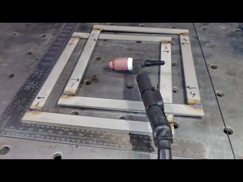 Видео: Удивительные приемы сварки TIG, позволяющие избежать тепловой деформации