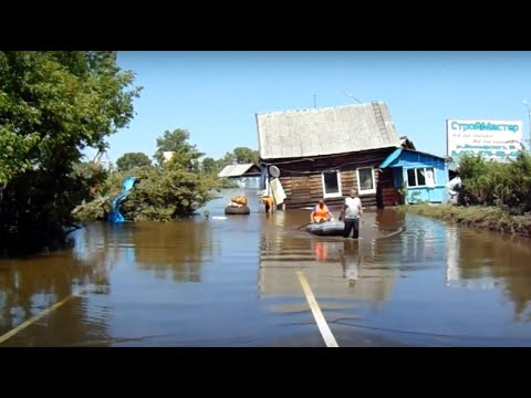 Видео: Наводнение в Тулуне  - 2019. Ежедневная хроника (27 июня - 1 июля)