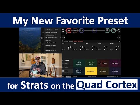 Видео: Любимый пресет для Strat Tones на Quad Cortex