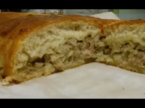 Видео: Капустный пирог. Тает во рту!  Любимый пирог моей мамы