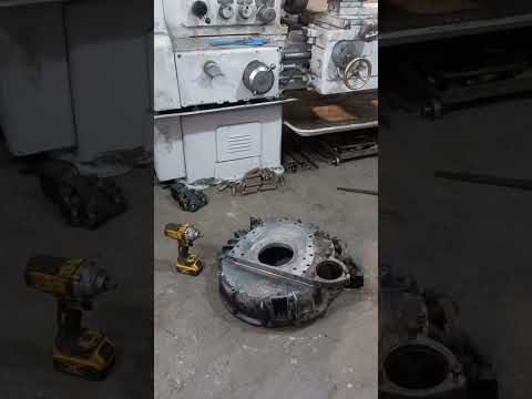 Видео: шлифовка гбц  DAF 95