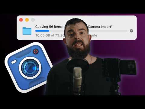 Видео: Лучший способ импортировать клипы из Blackmagic Camera на iPhone в Mac