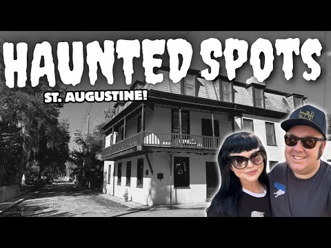 Видео: МЕСТА С ПРИВИДЕНИЯМИ в Сент-Огастине, Флорида | Нетуристические районы, кладбища и старейшая гост...