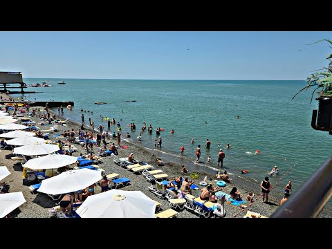 Видео: ✅️🌴26 ИЮНЯ В АДЛЕРЕ:+25°ЖАРЫ, ИДЁМ ОТ ГОСТЕВОГО ДОМА "У ЕЛЕНЫ" К МОРЮ И ПЛЯЖУ. ЛУЧШИЕ МЕСТА,СТОЛОВЫЕ