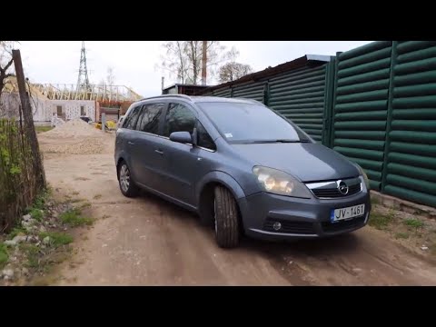 Видео: 🚘 ОТЗЫВ ВЛАДЕЛЬЦА OPEL ZAFIRA 1.9 дизель с пробегом 345000 км / сам проехал 85000км и минивэн радует