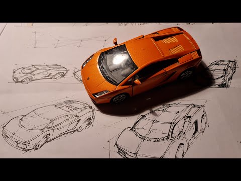 Видео: Как нарисовать машину , построение. Разбор ошибок в описании.