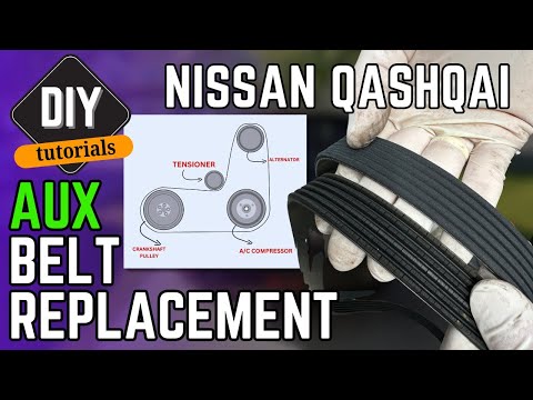 Видео: КАК ЗАМЕНИТЬ ГРМ/ВЕНТИЛЯТОРНЫЙ РЕМЕНЬ НА Nissan Qashqai. Замена ремня ГРМ