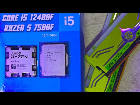 Видео: Core i5 12400F (4.0GHz) vs Ryzen 5 7500F (5.05GHz) 🔥 Какой процессор купить в 2024 году за 100-130$?