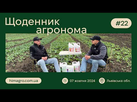 Видео: Система захисту озимого ріпаку / Демо-поле на базі ПП Західний Буг/ Львівщина/ Щоденник Агронома #22