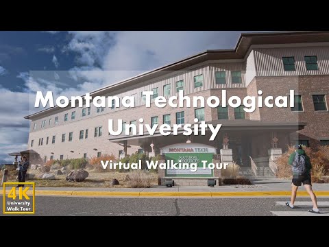 Видео: Montana Technological University - Виртуальная пешеходная экскурсия [4k 60fps]