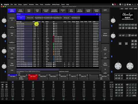 Видео: Распечатка Патч листа и развес приборов [PDF, CSV]