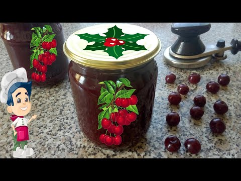 Видео: Вишневый Соус к Мясу на Зиму