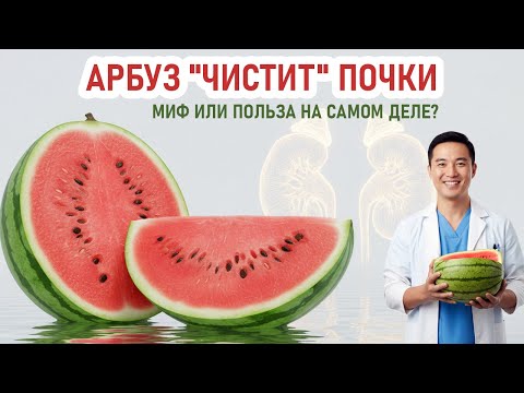 Видео: Арбуз и почки: правда ли, что арбуз очищает организм? Врачи объясняют, где миф, а где польза.