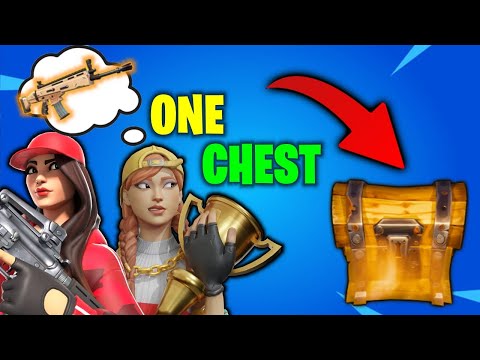 Видео: Fortnite, НО имам право САМО НА ЕДИН CHEST...!?