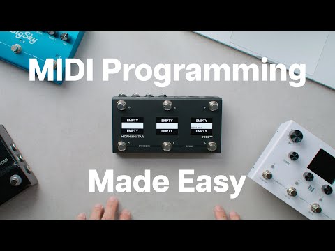 Видео: Руководство для начинающих по программированию MIDI — редактор Morningstar