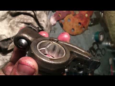 Видео: Ремонт осей коромысел, замена проточка втулок  Ман ф2000