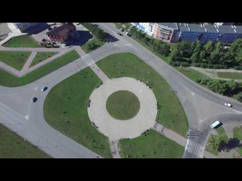 Видео: Панорама Юрги с квадрокоптера