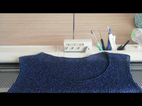 Видео: Вяжем летнюю майку. часть 2