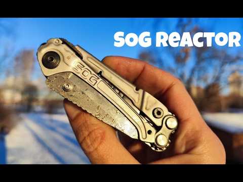 Видео: Мультитул SOG Reactor | Сравнение с Leatherman Skeletool CX