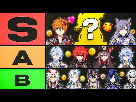 Видео: Лучшие и Худшие ДД Геншина| Тирлист