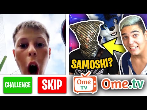 Видео: ЗАБАВНИ ТРОЛОВЕ В ОМЕ ТВ! САМОШИ СИ ПОКАЗВА ЛИЦЕТО?!? OME TV Funny Samoshi Face Reveal w/@Tereik