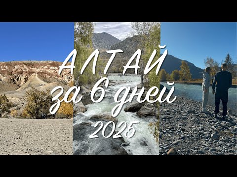 Видео: АЛТАЙ осень 2025 | самые красивые места