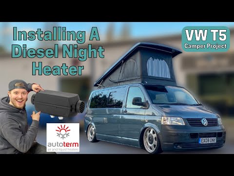 Видео: Установка ночного дизельного обогревателя — проект кемпера VW T5