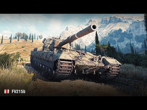 Видео: FV215b - 3 отметки как то пробуем. Старт: 85.68% | DMG: 4820 12 БОЁВ