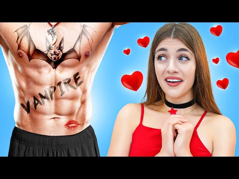 Видео: Моя Богатая Мама Влюбилась В Бездомного Вампира! Отношения с Бедным Вампиром!