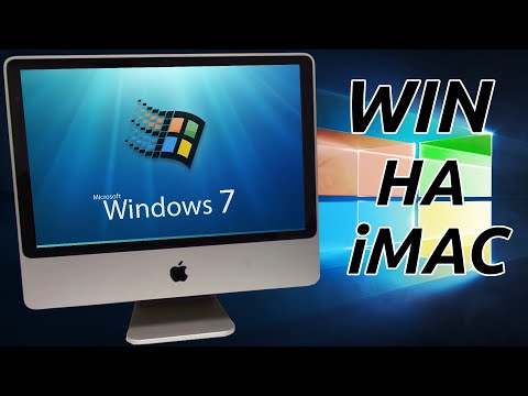 Видео: iMac a1224 2008 - установка Windows 7