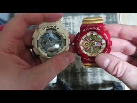 Видео: Сравнение оригинального Casio G-Shock GA-110 и его копии спустя 14 лет от начала производства